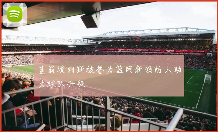 基翁埃利斯被誉为篮网新领防人助力球队升级